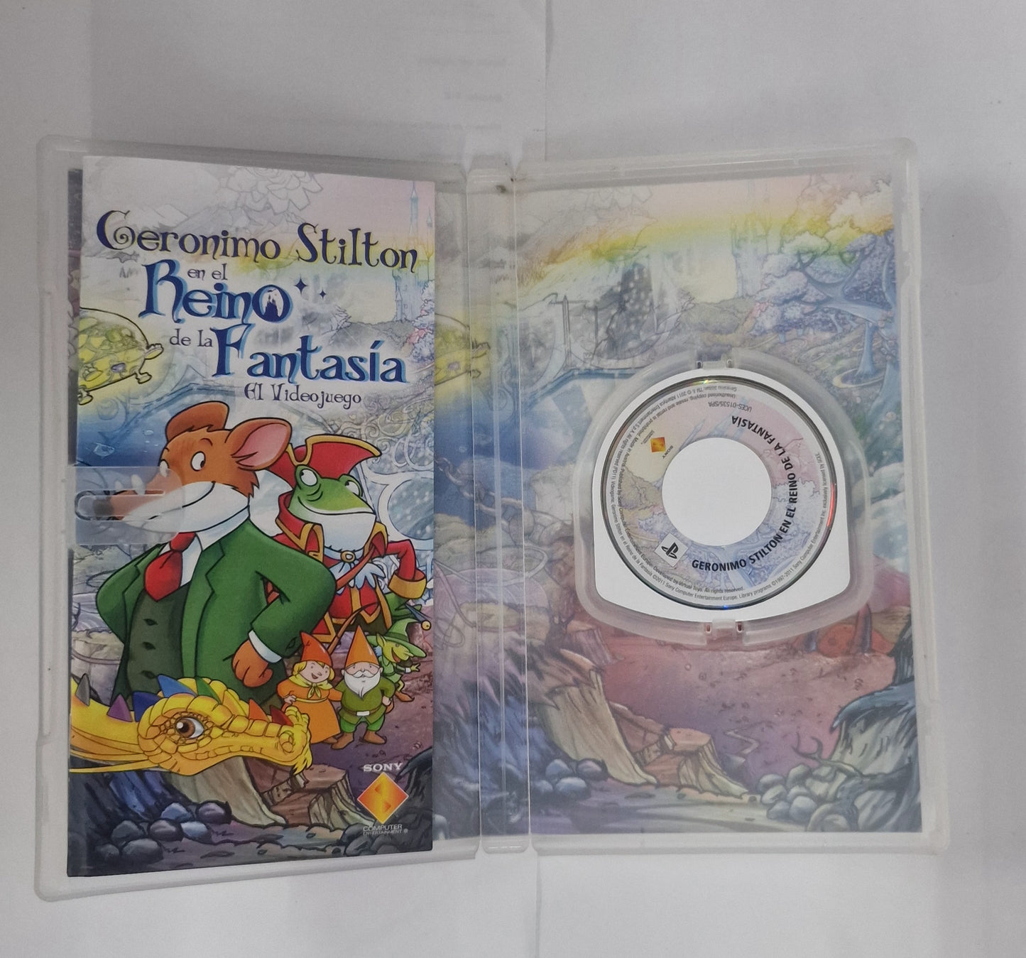 Geronimo Stilton en el reino de la fantasia JUEGO PSP