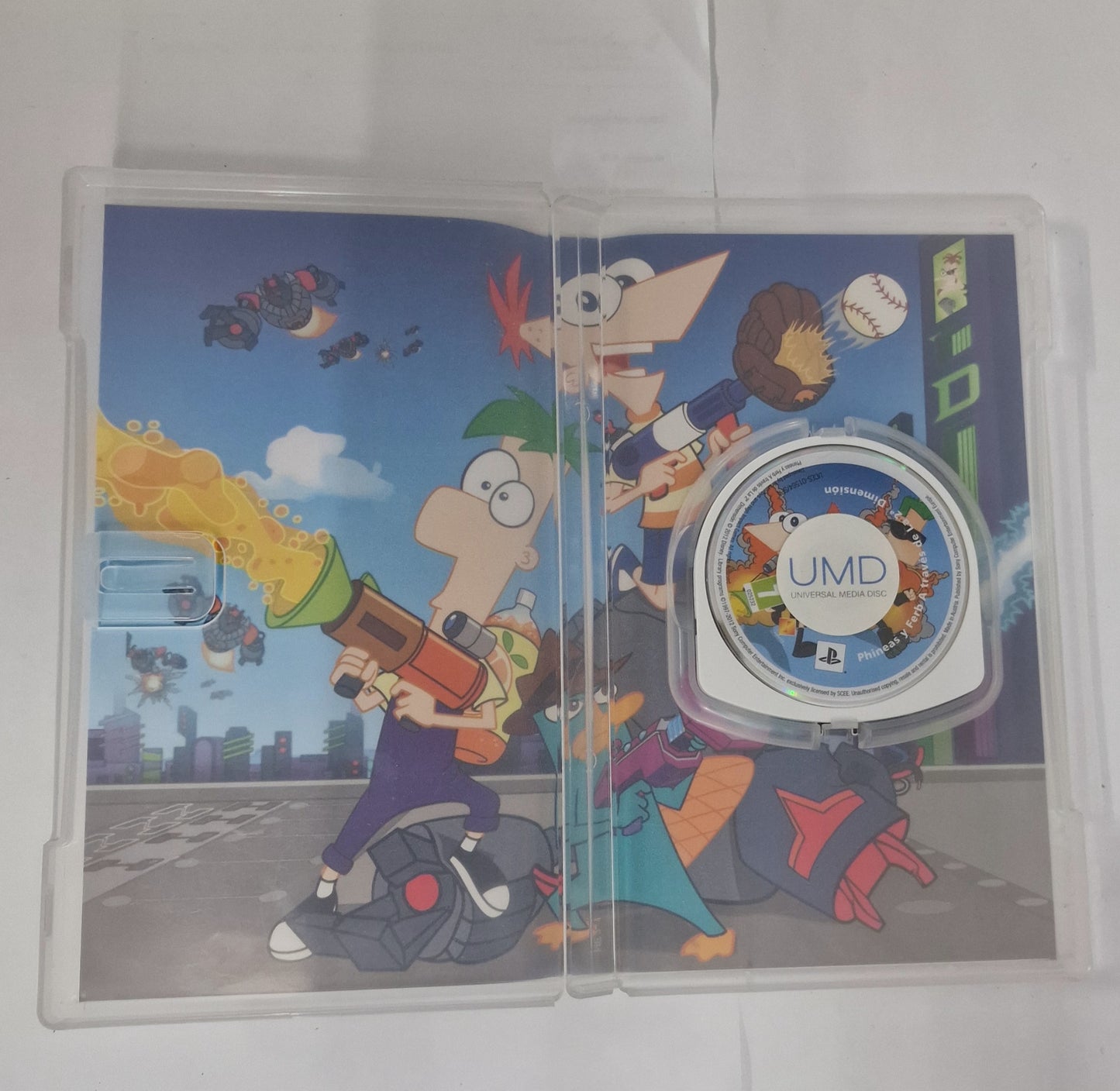 Phineas y Ferb 2º Dimensión PSP