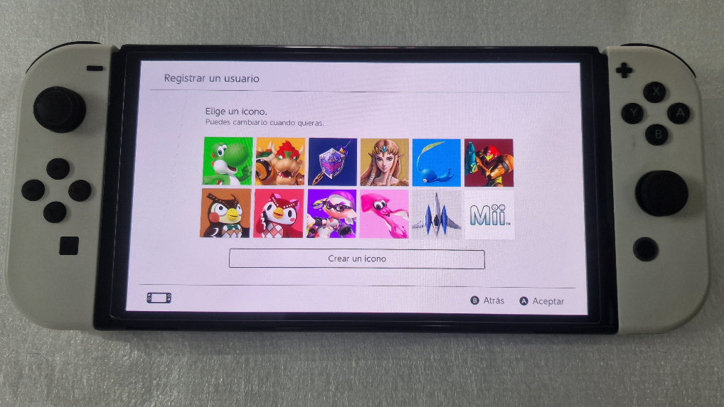 Nintendo Switch OLED Blanca Sin Dock Sin Caja