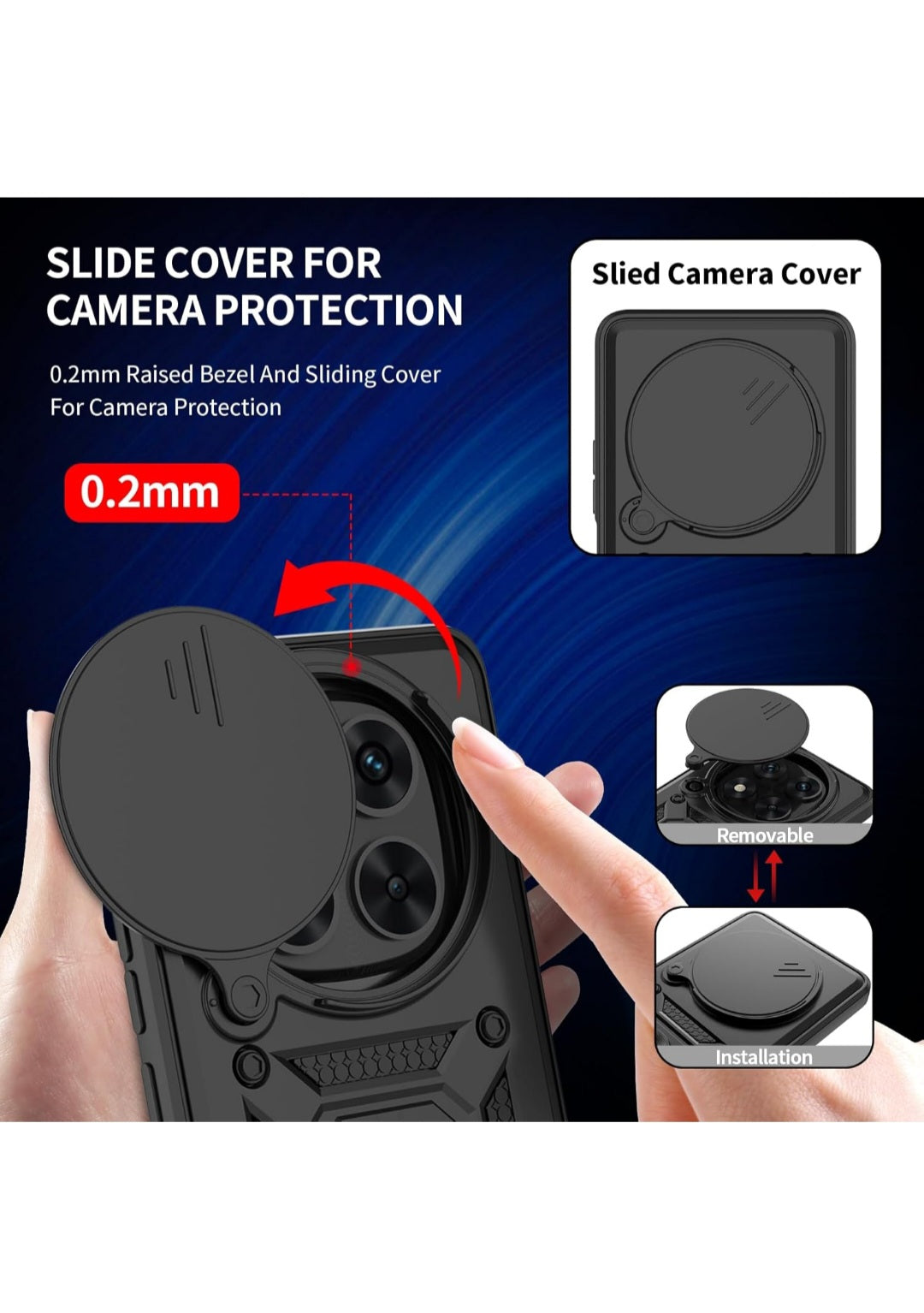 Funda para Xiaomi Redmi Note 14 Pro 5G (No compatible con la versión 4G) / Xiaomi Poco X7 5G.