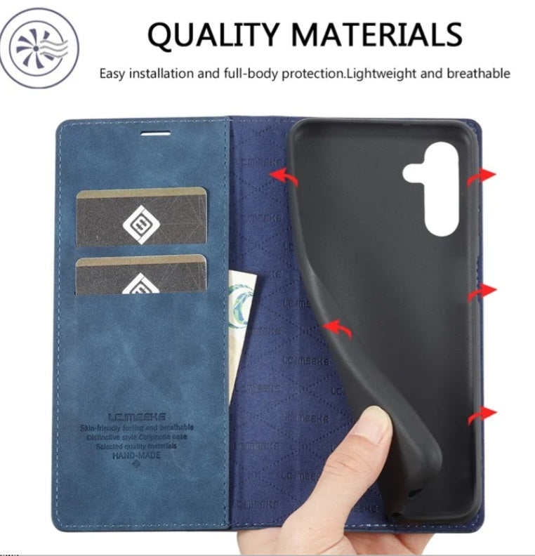 Funda Samsung Galaxy A14 4G/5G con 1 Unidad Cristal Templado