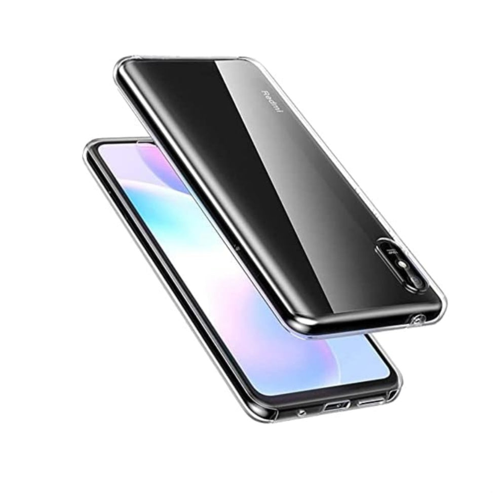 Funda 360º para móvil Xiaomi Redmi 9A/Redmi 9AT Silicona Transparente