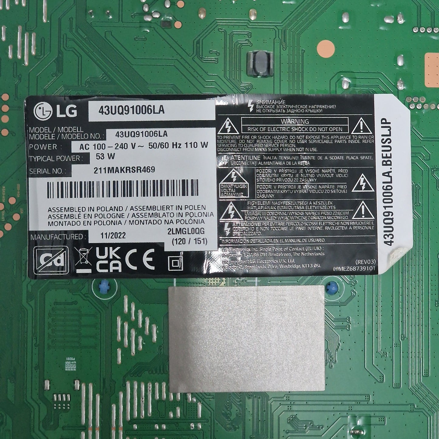 Placa MainBoard EAX69581205