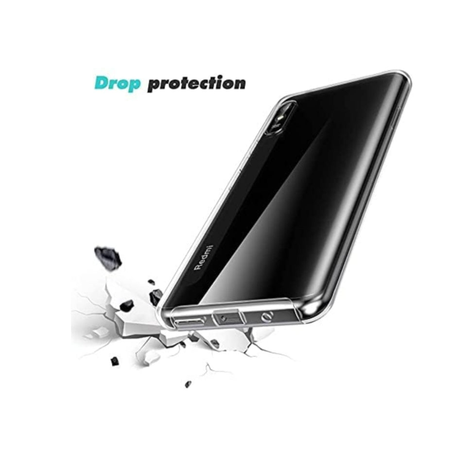 Funda 360º para móvil Xiaomi Redmi 9A/Redmi 9AT Silicona Transparente