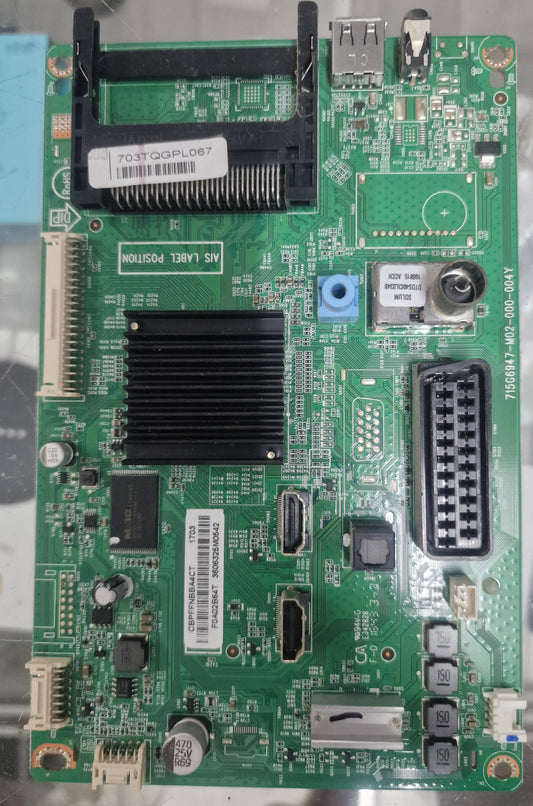 Main Board. 715G6947-M01-000-004Y
PHILIPS - 40PFH4101/88