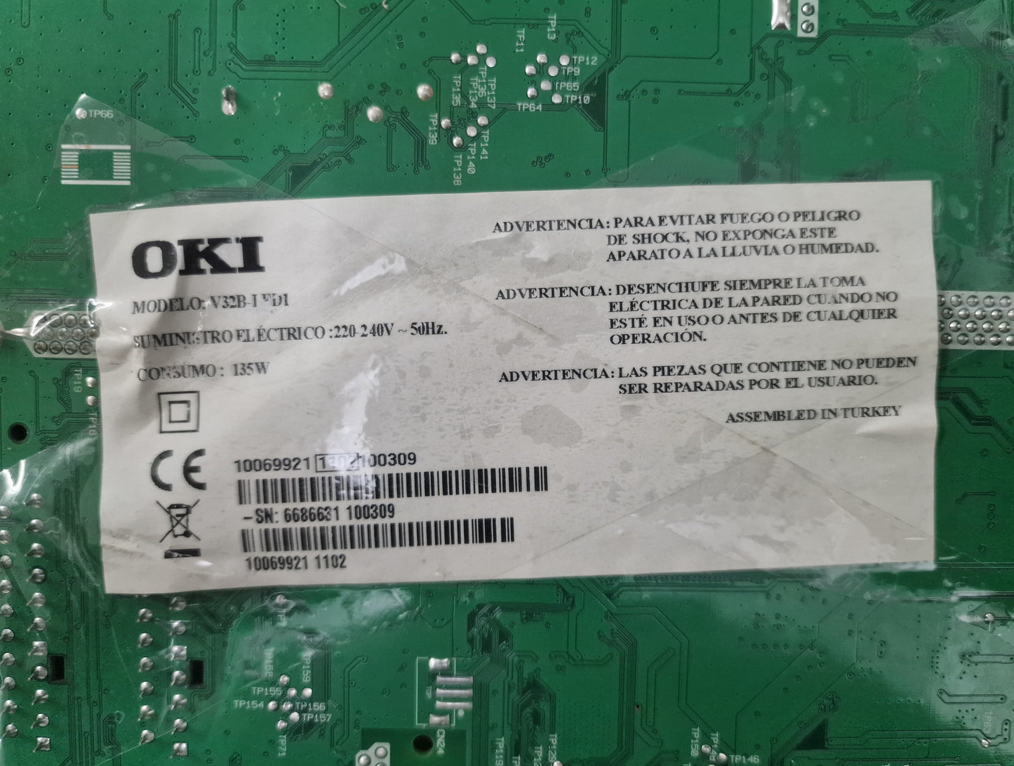 17MB61-2 (050410) - Main Board - OKI