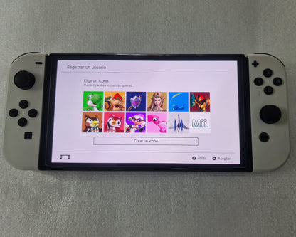 Nintendo Switch OLED Blanca Sin Dock Sin Caja