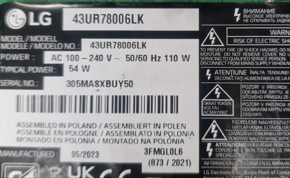 Fuente Alimentación EAX69502103(1.0) EAY65895567