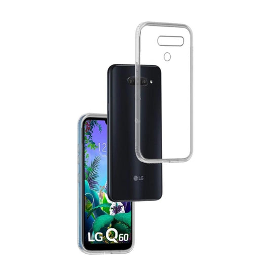 Funda Carcasa Gel para LG Q60 - LG K50, Ultra Fina 0,33mm, Silicona TPU de Alta Resistencia y Flexibilidad Color Negro