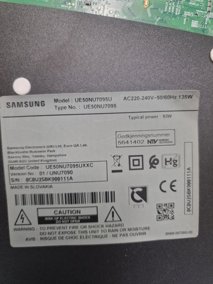 Placa Main BN96-46823A AM5RK7P1054 SAMSUNG UE50NU7095U