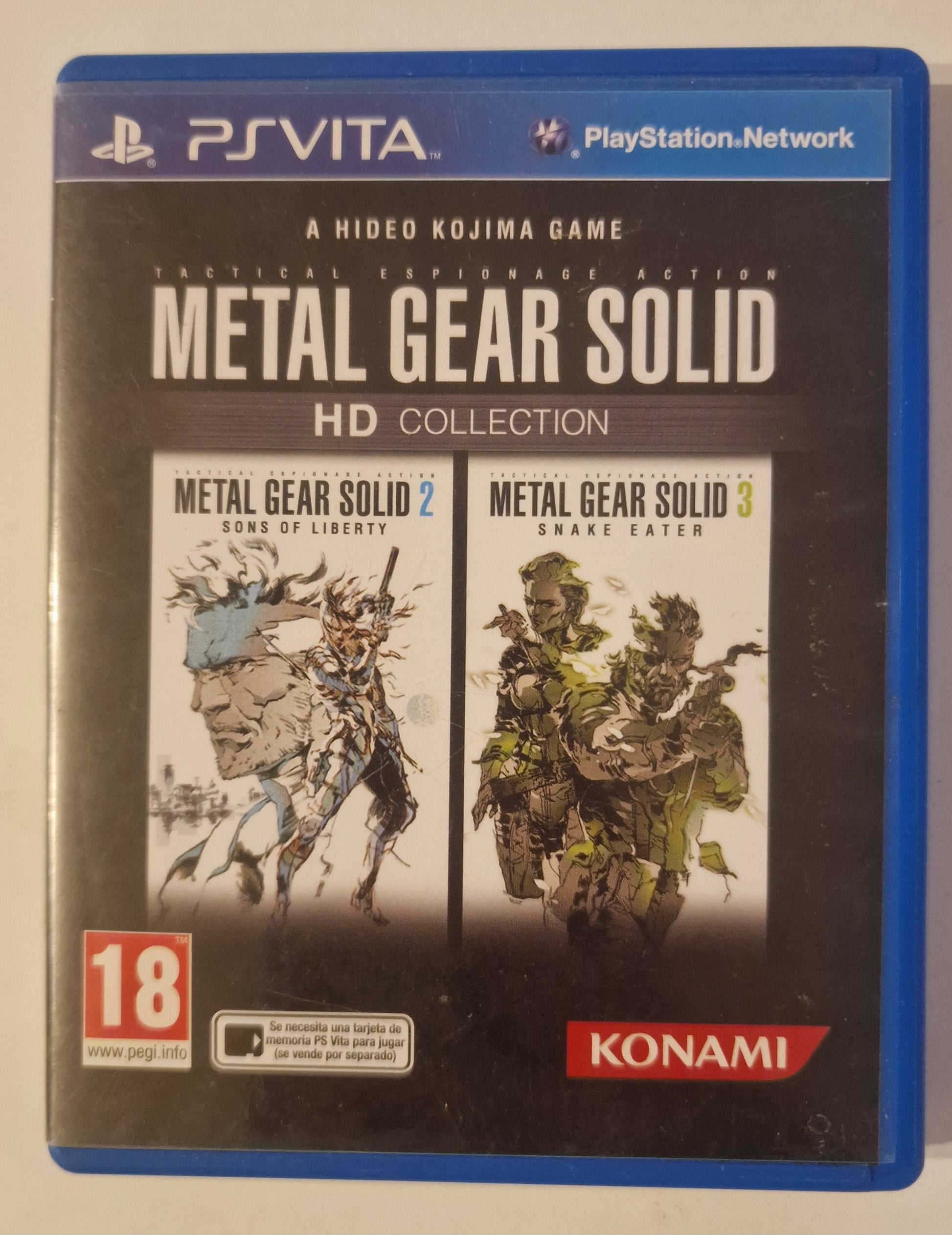 Metal Gear Solid HD Colección psvita